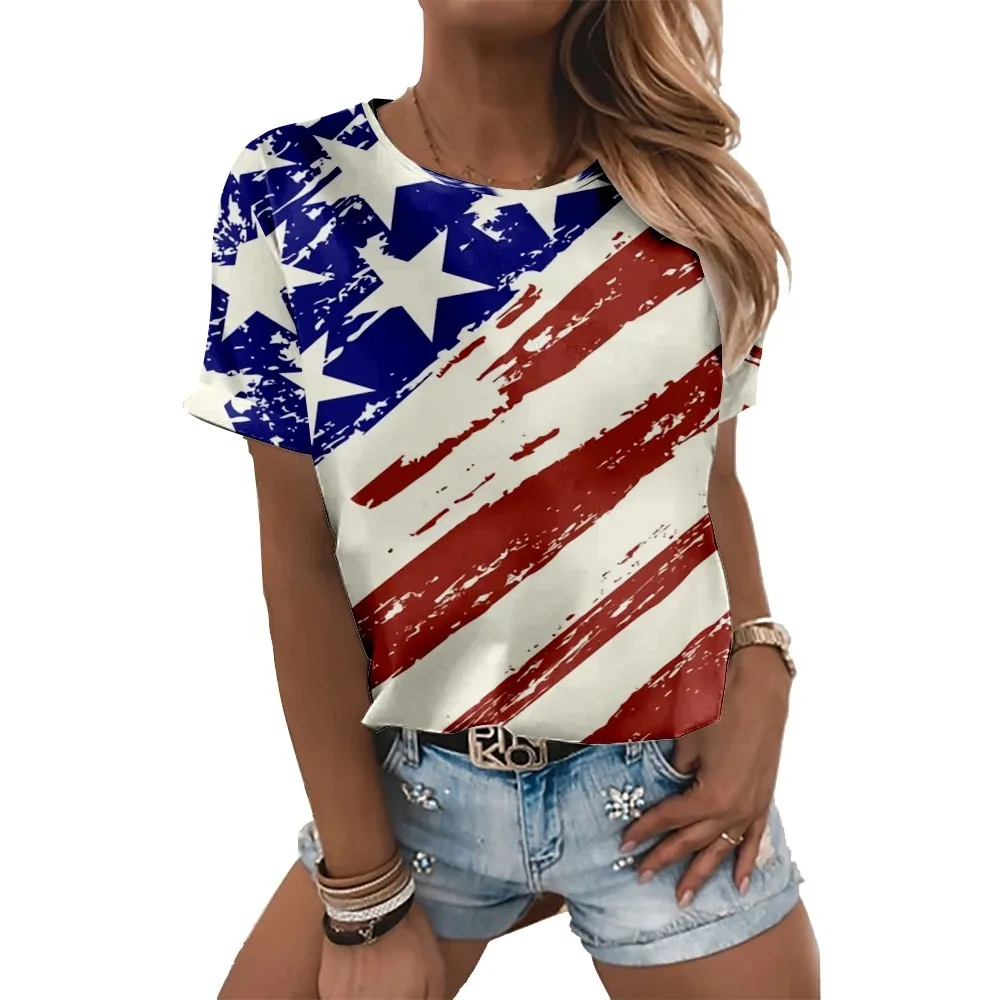 USA National Flag 3D printed t shirt men women American Independence Day Graphic t-shirt casual Harajuku tshirt tops - Image 6