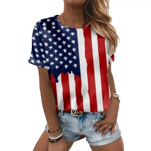 USA National Flag 3D printed t shirt men women American Independence Day Graphic t-shirt casual Harajuku tshirt tops